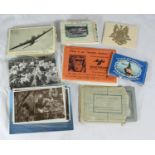 A small quantity of Valentine's 'Aircraft Recognition' cards, together with a small quantity of