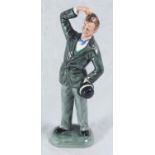 A Royal Doulton ceramic figure of 'Stan Laurel', 'HN2774' limited edition number 2,977/9,500. 24cm