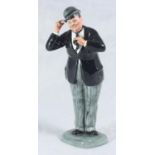 A Royal Doulton ceramic figure of 'Oliver Hardy', 'HN2775' limited edition number 2,977/9,500.