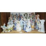 SECTION 29. A quantity of porcelain and pottery pastoral figures