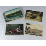 A collection of approximately 200 assorted postcards including Hong Kong and Chinese executions