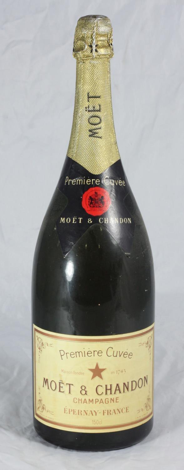 A Magnum bottle of Moet & Chandon Premiere Cuvee