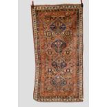 Bakhshaish rug, Heriz area, north west Persia, late 19th/early 20th century, 8ft. X 4ft. 2in. 2.44m.