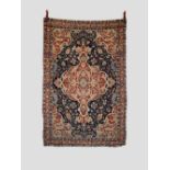 Senneh rug, north west Persia, circa 1900-1910, 6ft. 4in. X 4ft. 3in. 1.93m. X 1.30m. Overall wear