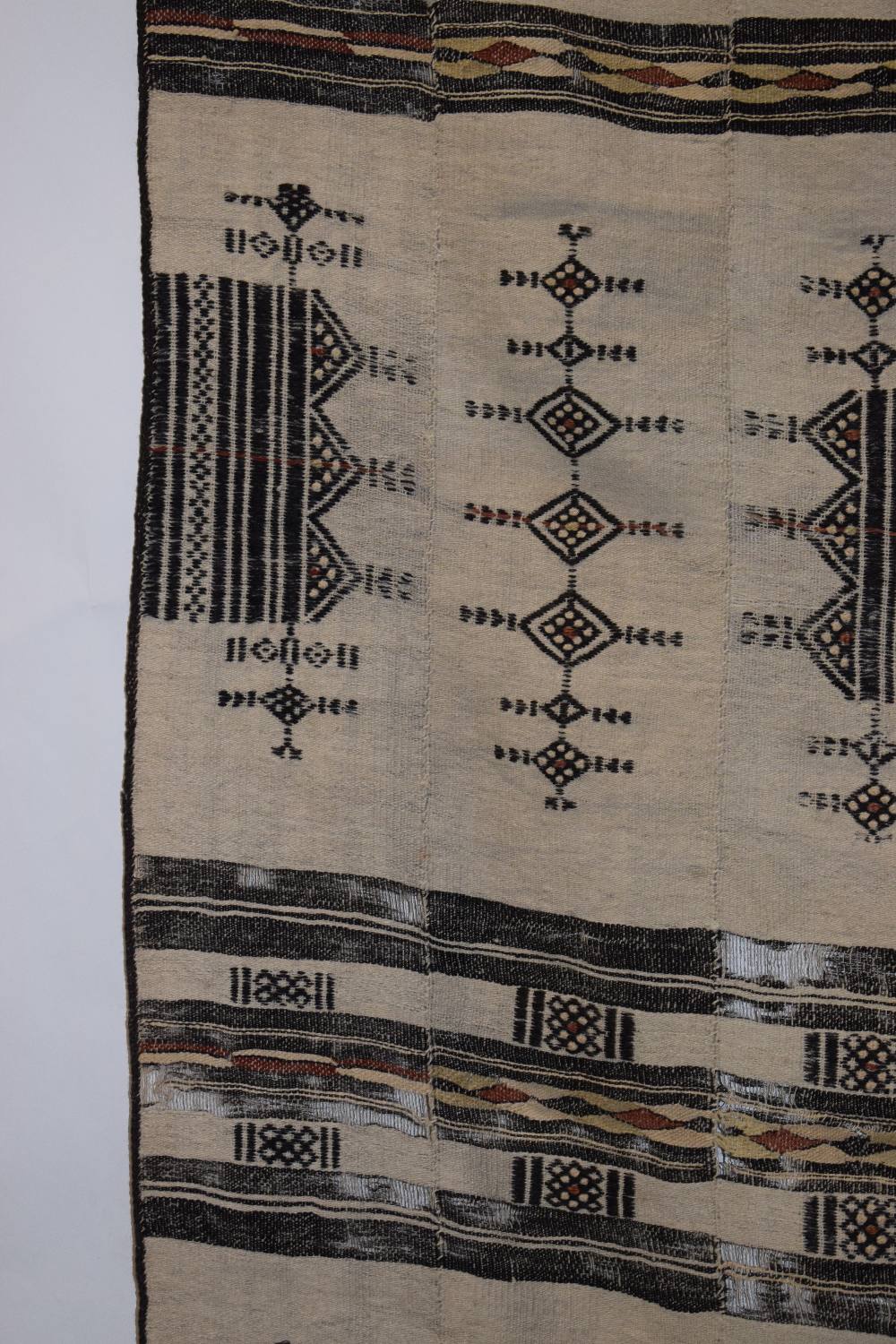 Fulani blanket, Mali, west Africa, second half 20th century, 97in. X 50in. 247cm. X 127cm. Some - Image 6 of 13