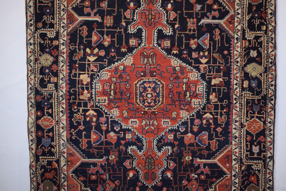 Jozan rug, Malayer area, north west Persia, circa 1930s-40s, 6ft. 7in. X 4ft. 3in. 2.01m. X 1.30m. - Image 5 of 8