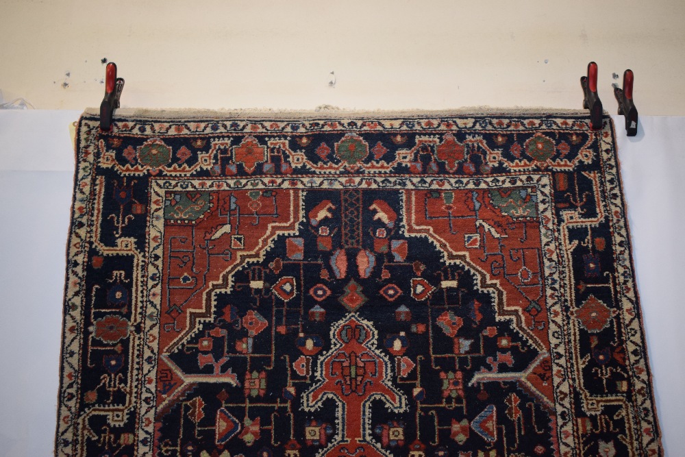 Jozan rug, Malayer area, north west Persia, circa 1930s-40s, 6ft. 7in. X 4ft. 3in. 2.01m. X 1.30m. - Image 4 of 8