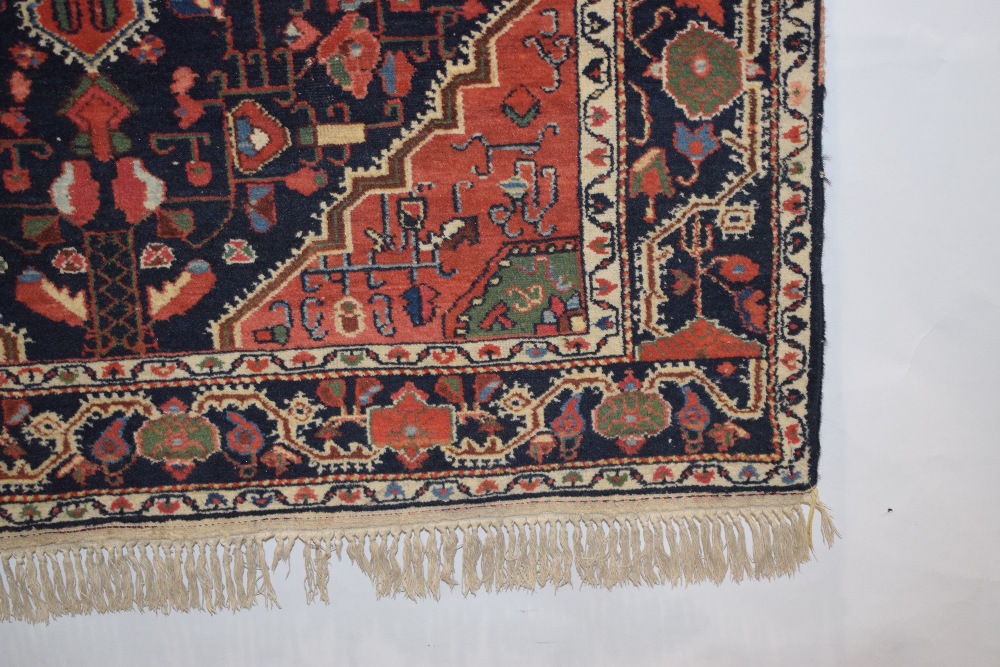 Jozan rug, Malayer area, north west Persia, circa 1930s-40s, 6ft. 7in. X 4ft. 3in. 2.01m. X 1.30m. - Image 7 of 8