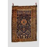Saruk Feraghan rug, north west Persia, circa 1930s, 4ft. 8in. x 3ft. 4in. 1.42m. x 1.02m. Some