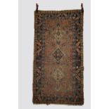 Heriz rug, north west Persia, early 20th century, 5ft. 10in. X 3ft. 2in. 1.78m. X 0.97m. Overall