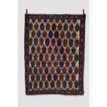 Ardebil rug, north west Persia, circa 1930s-40s, 5ft. 11in. X 4ft. 6in. 1.80m. X 1.37m. Overall even