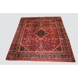 Mahal carpet, north west Persia, circa 1930a, 12ft. 4in. X 10ft. 2in. 3.76m. X 3.10m. Some wear in