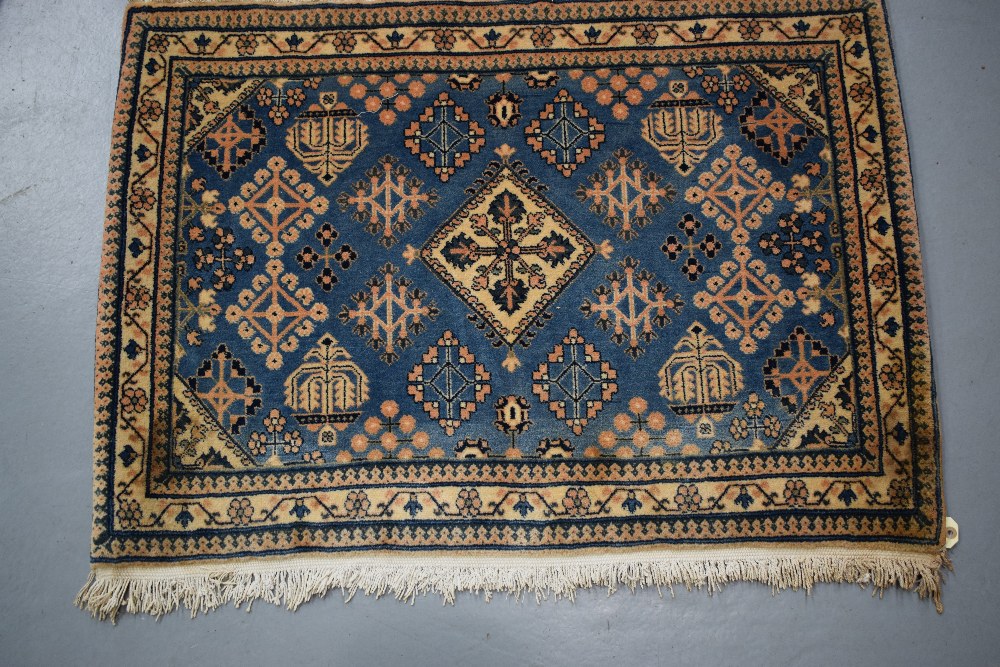 Two Esfahan rugs, central Persia, circa 1950s-60s, the first, 3ft. 5in. X 2ft. 5in. 1.04m. X 0. - Image 10 of 12