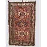 Ardabil rug of 'Kuba sumac' design, north west Persia, mid-20th century, 8ft. 9in. X 5ft. 3in. 2.