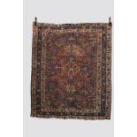 Fars rug, Shiraz area, south west Persia, circa 1930s, 6ft. 6in. X 5ft. 5in. 1.98m. X 1.65m. Overall