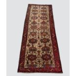 Karaja kelleh, north west Persia, circa 1940s-50s, 13ft. 9in. X 5ft. 4.19m. X 1.52m. Patch to