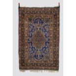 Ravar Kerman rug, south east Persia, circa 1930s-40s, 6ft. 11in. X 4ft. 7in. 2.11m. X 1.40m. Tiny