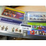 Stamps : Folder of GB presentation packs 2010/11 a