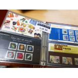 Stamps : Folder of GB presentation packs, 2006/8 y
