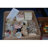 A good quantity of Cherished Teddies and a 1999 collectors price list