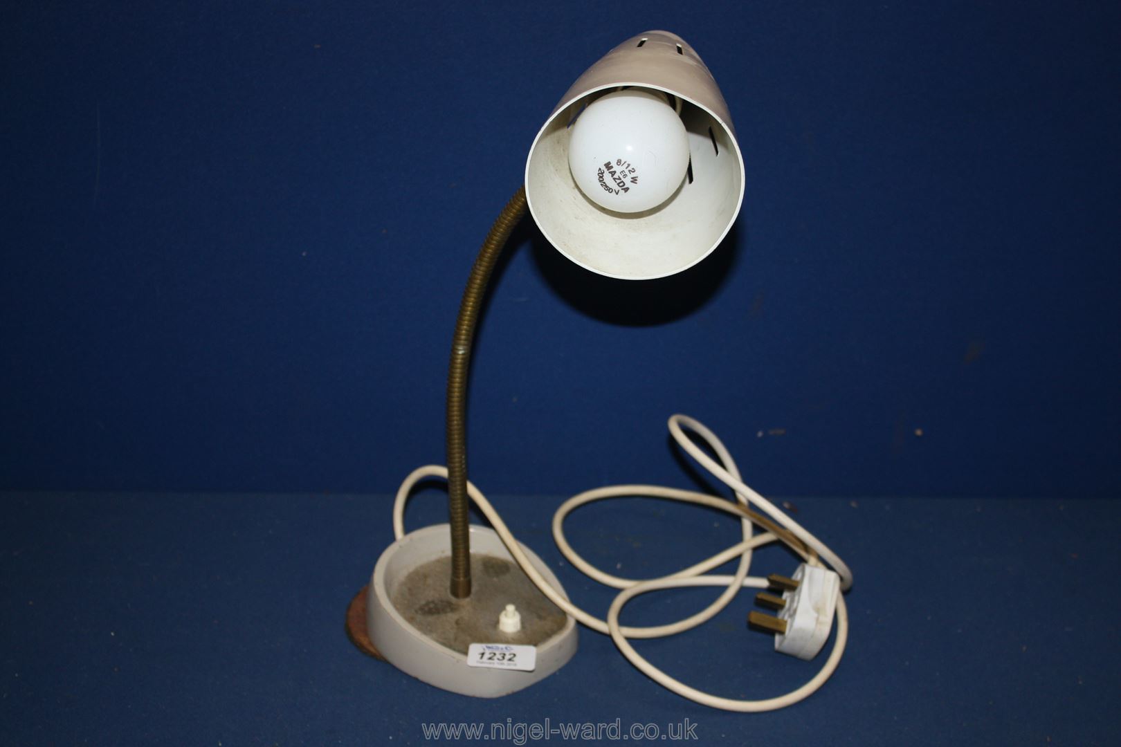 A vintage adjustable Desk Lamp