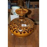 A Persian lidded Vase