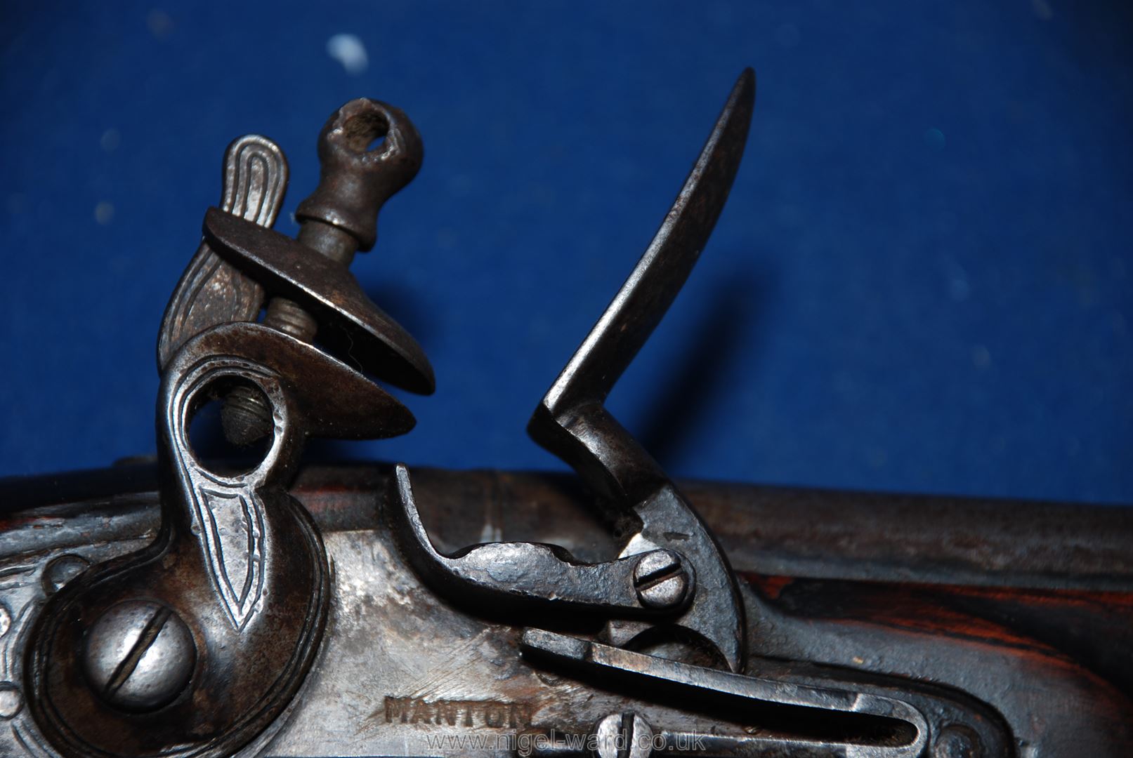 A Flintlock Cavalry Pistol. - Image 4 of 10