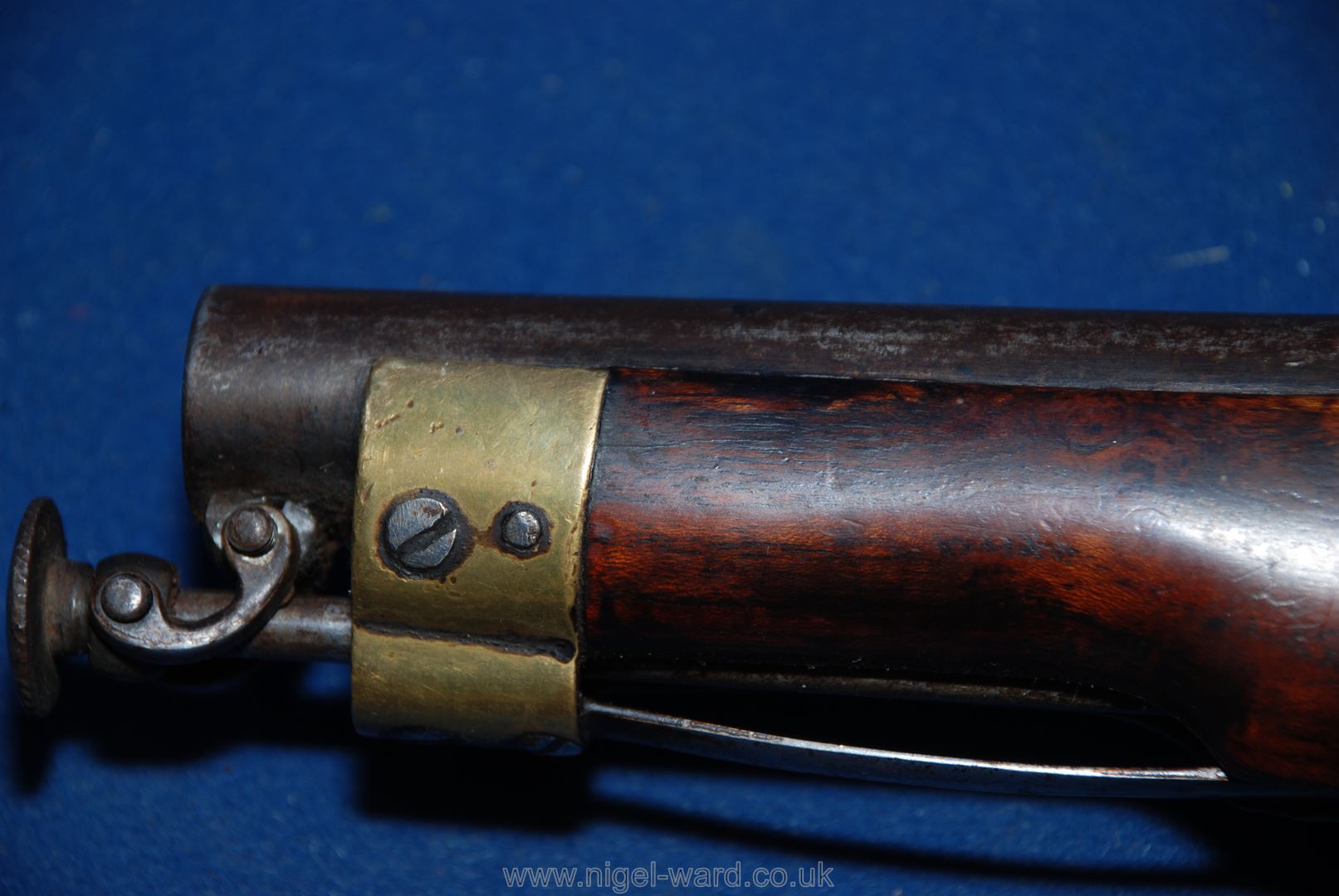 A Flintlock Cavalry Pistol. - Image 7 of 10