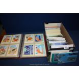 A large quantity of Postcards and Albums of Postcards
