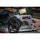 A Bosch PKS 66 1200 watt, 240 volt Hand Held Circular Saw.