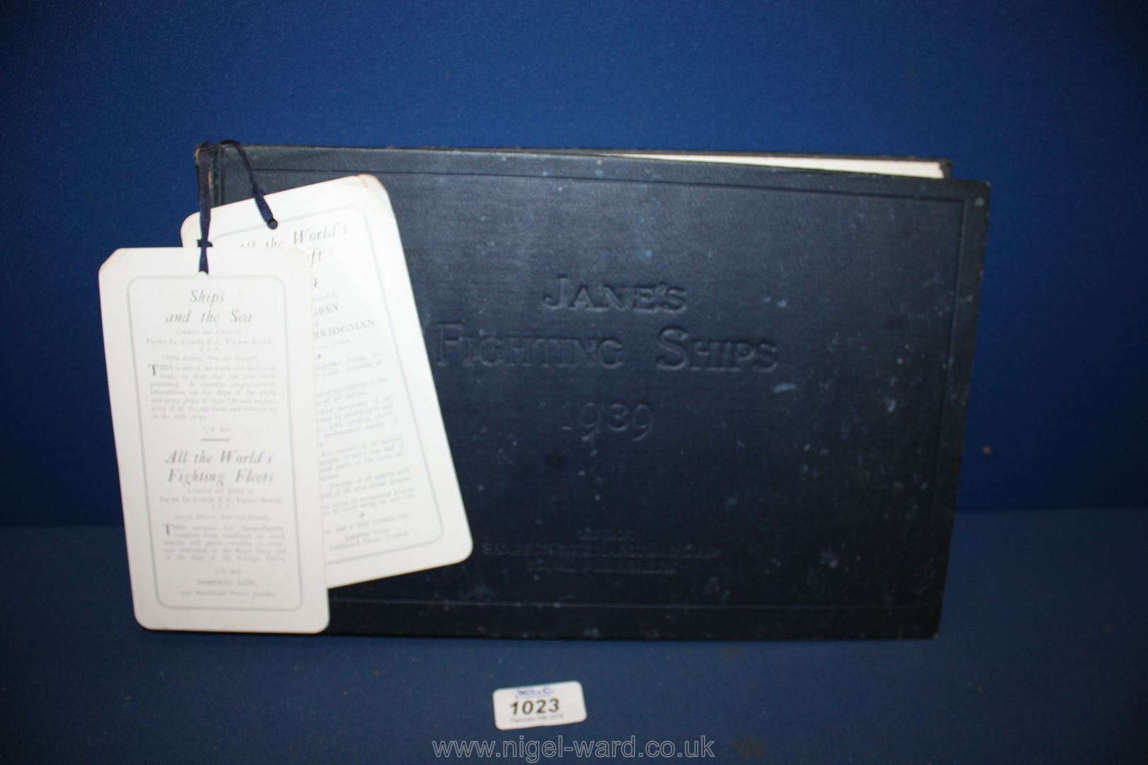 A scarce first edition 'Jane's Fighting Ships',