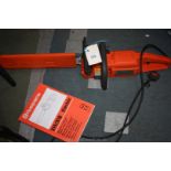 ***A Husqvarna 318, 240 volt Electric Chainsaw with 15" cutter-bar, NEEDS ATTENTION SOLD AS SEEN.