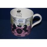 A Wedgwood 1953 Coronation Mug by Eric Ravilious