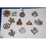 A Collection of Military Cap Badges Inc.
