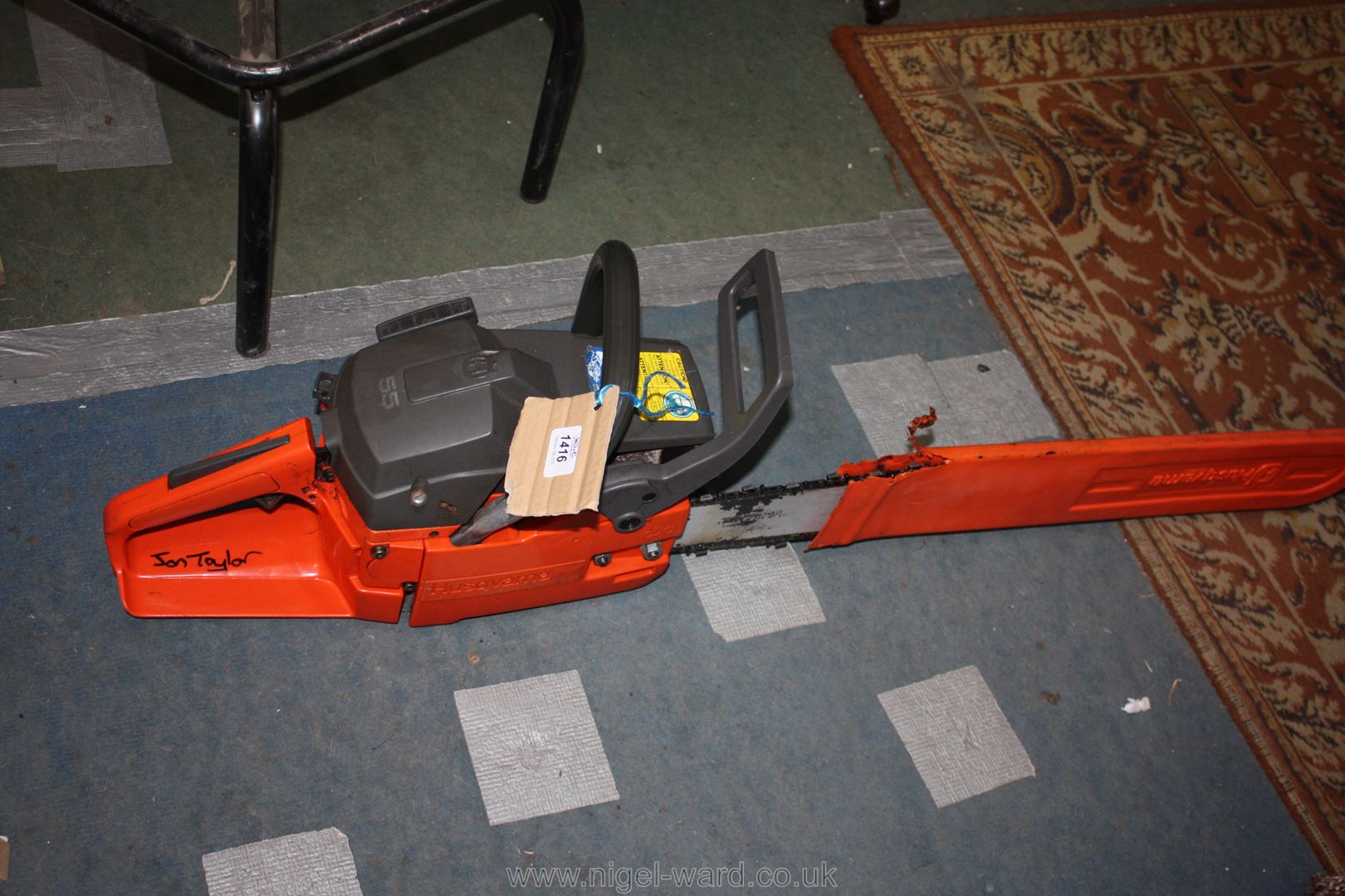 A Husqvarna 55 petrol-engined Chainsaw having 16" cutter-bar, - Image 2 of 2