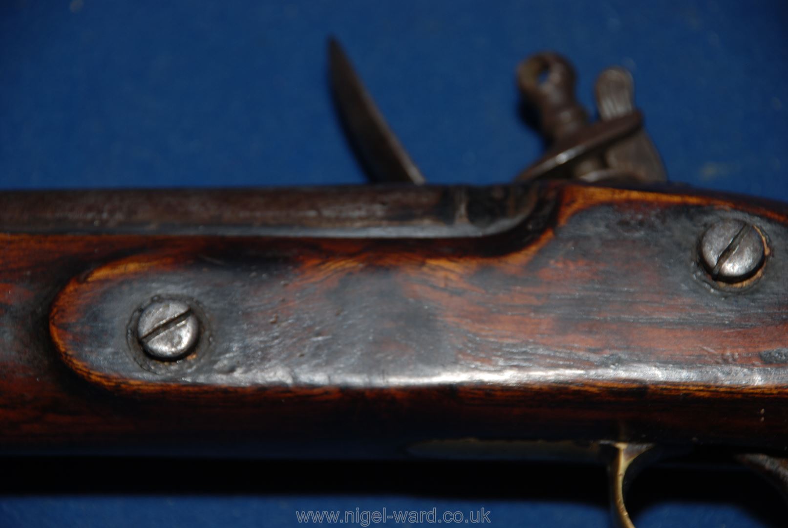 A Flintlock Cavalry Pistol. - Image 8 of 10
