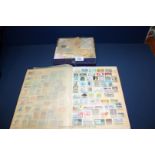 A Stock Book of Stamps from Scandinavian countries including Greenland and Iceland together with a