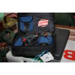 A soft cased Bosch GSR 10,