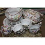 A 19th century part Teaset in Oriental pattern