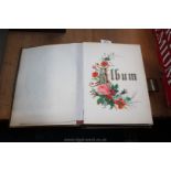 A Victorian leather bound Photographic Album