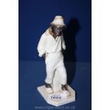 A Royal Worcester figurine by Hadley from the 'Around the World' collection 'The Negro' no.