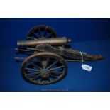 A model of a Field Gun, 19th c.