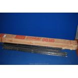 A box of 00/H0 Peco Streamline railway track.