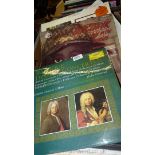 Box of classical LP's: Beethoven etc