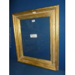 A gilt glazed Picture Frame