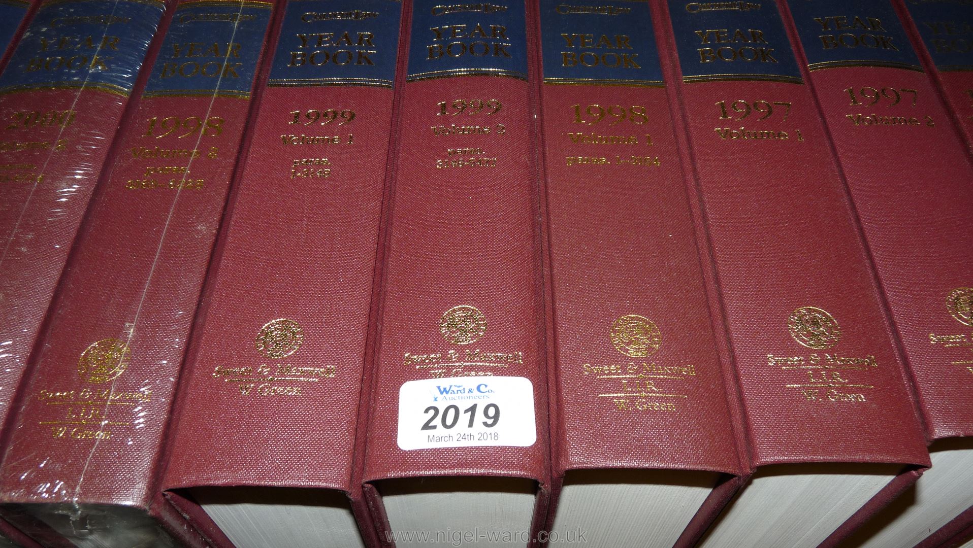Current Year Law Books 1991 to 2002