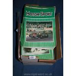 A box of Motorsport magazines