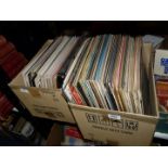 Two boxes of LP's, Band of the Welsh Guards,