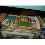 Two boxes of Enid Blyton books incl.