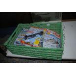 A crate of Aeroplane Aviation Magazines
